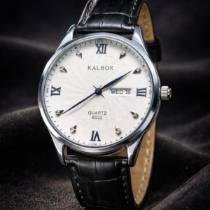 Kalbor Classic Men’s Watch with a 5ml Perfume Gift